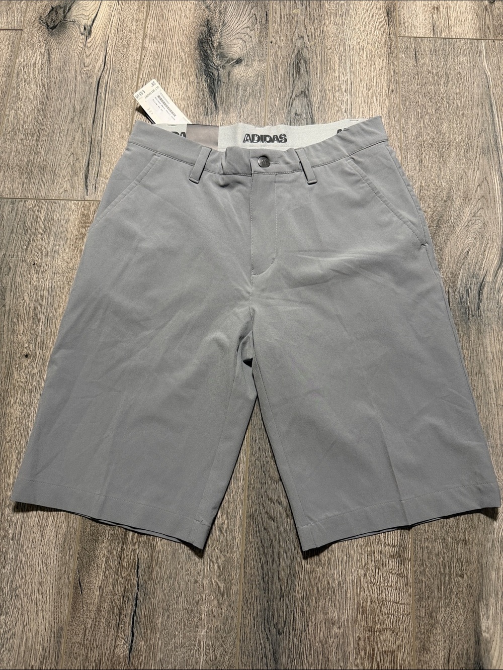 adidas Gray Performance Athletic Golf Shorts